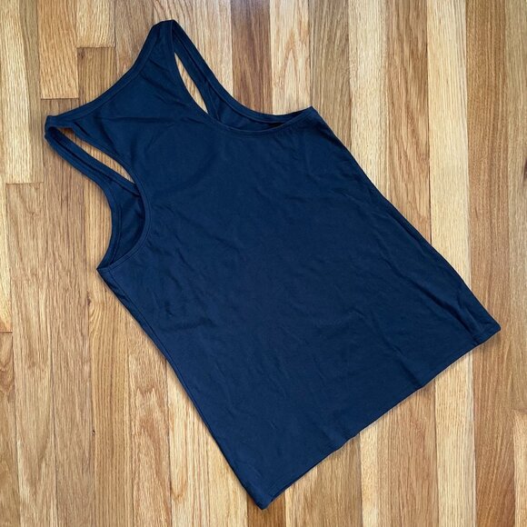 PINK Victoria Secret Black Racerback Tank Top ,Womens Size M - Picture 2 of 3